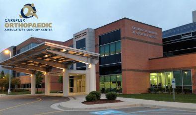CarePlex Orthopaedic Ambulatory Surgery Center entrance at Sentara Careplex in Hampton, VA