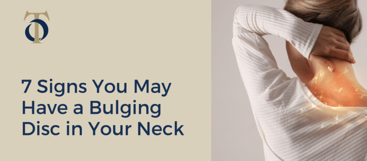7 Signs You May Have a Bulging Disc in Your Neck
